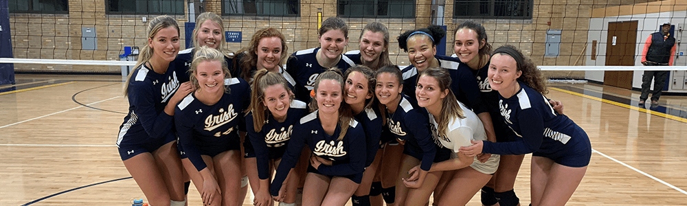 Notre Dame Recsports Club Sports Volleyball Women S Featured Image 1000 X 300