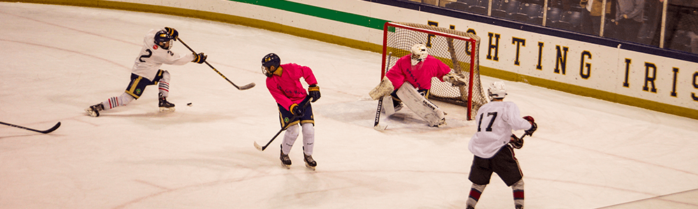 Notre Dame Recsports Ice Hockey Featured Image 1000x300